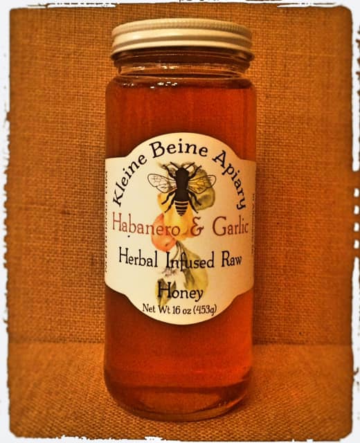Habanero & Garlic Infused Honey