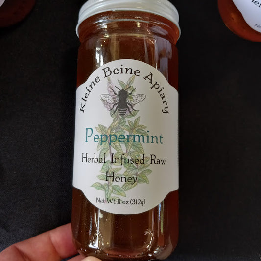 Peppermint Infused Honey